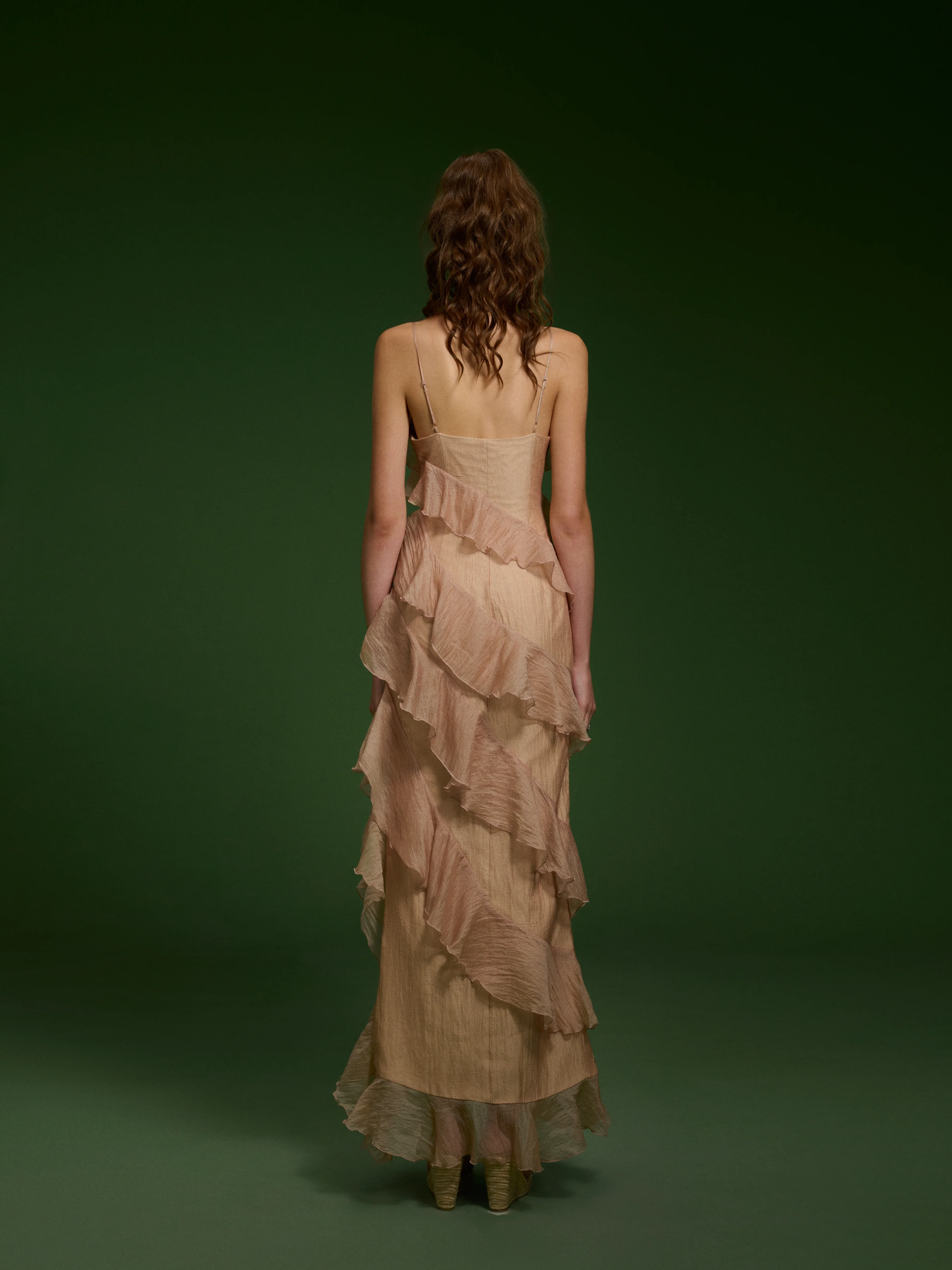ISABELLA DRESS - BROWN - Image 5