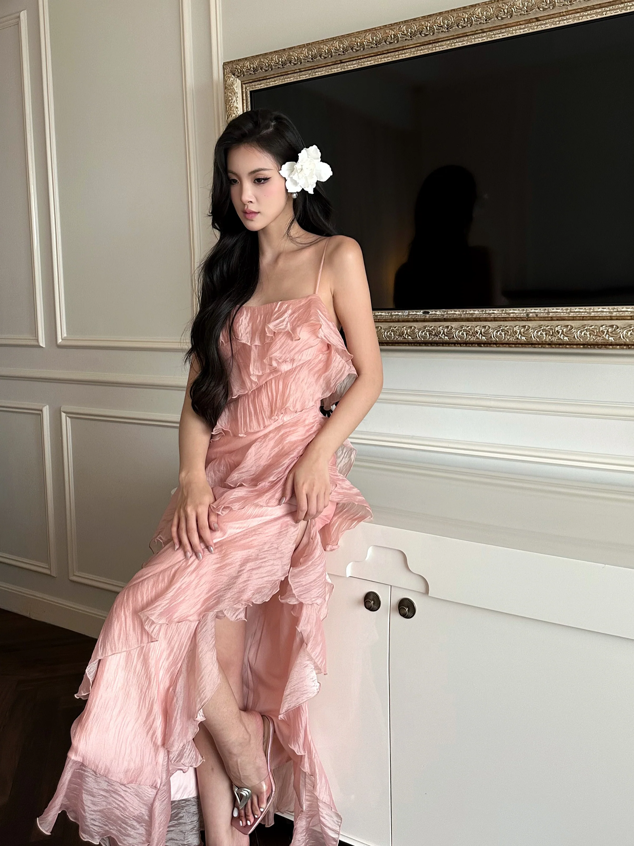 ISABELLA DRESS - PINK - Image 11