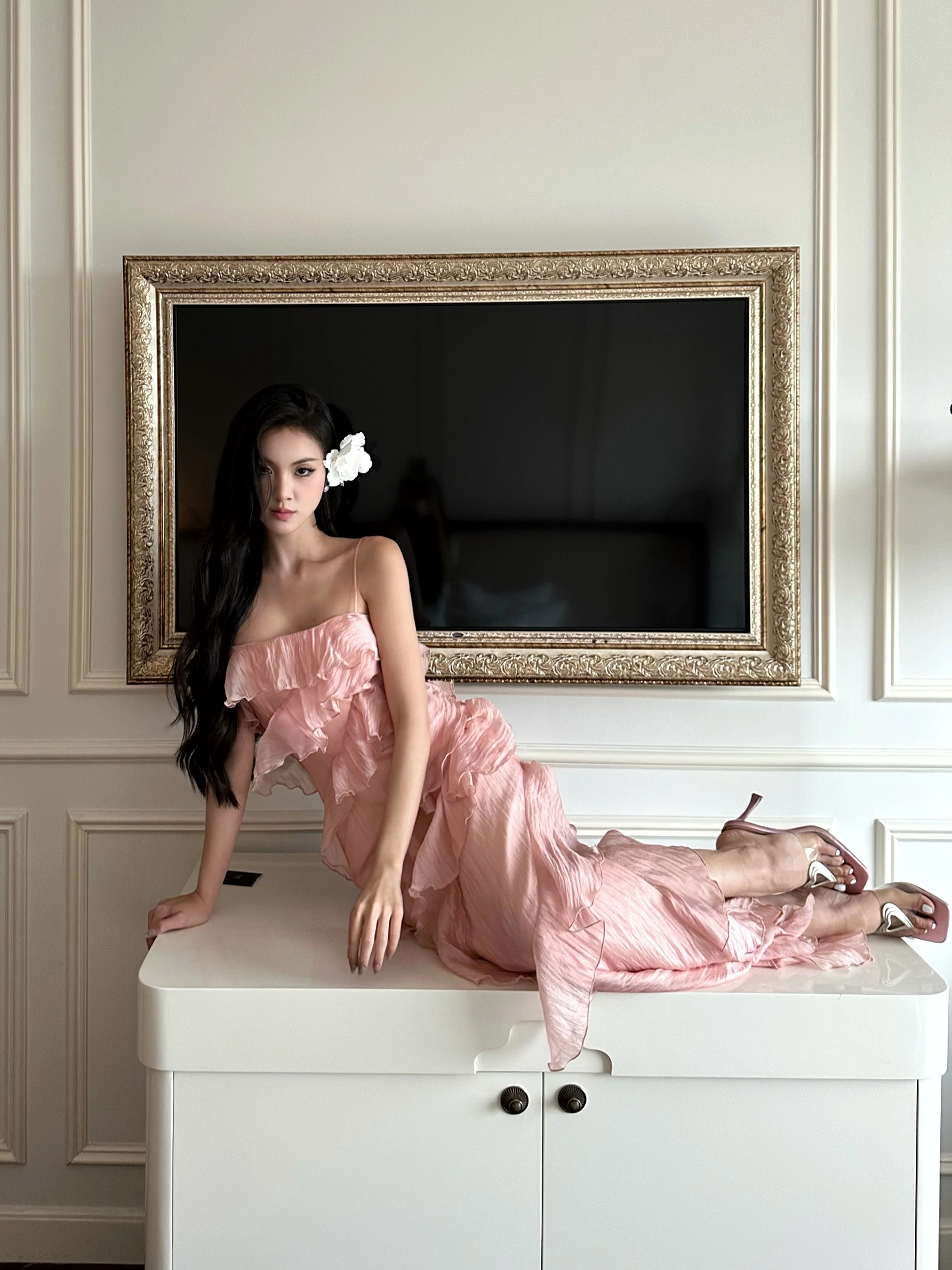 ISABELLA DRESS - PINK - Image 12
