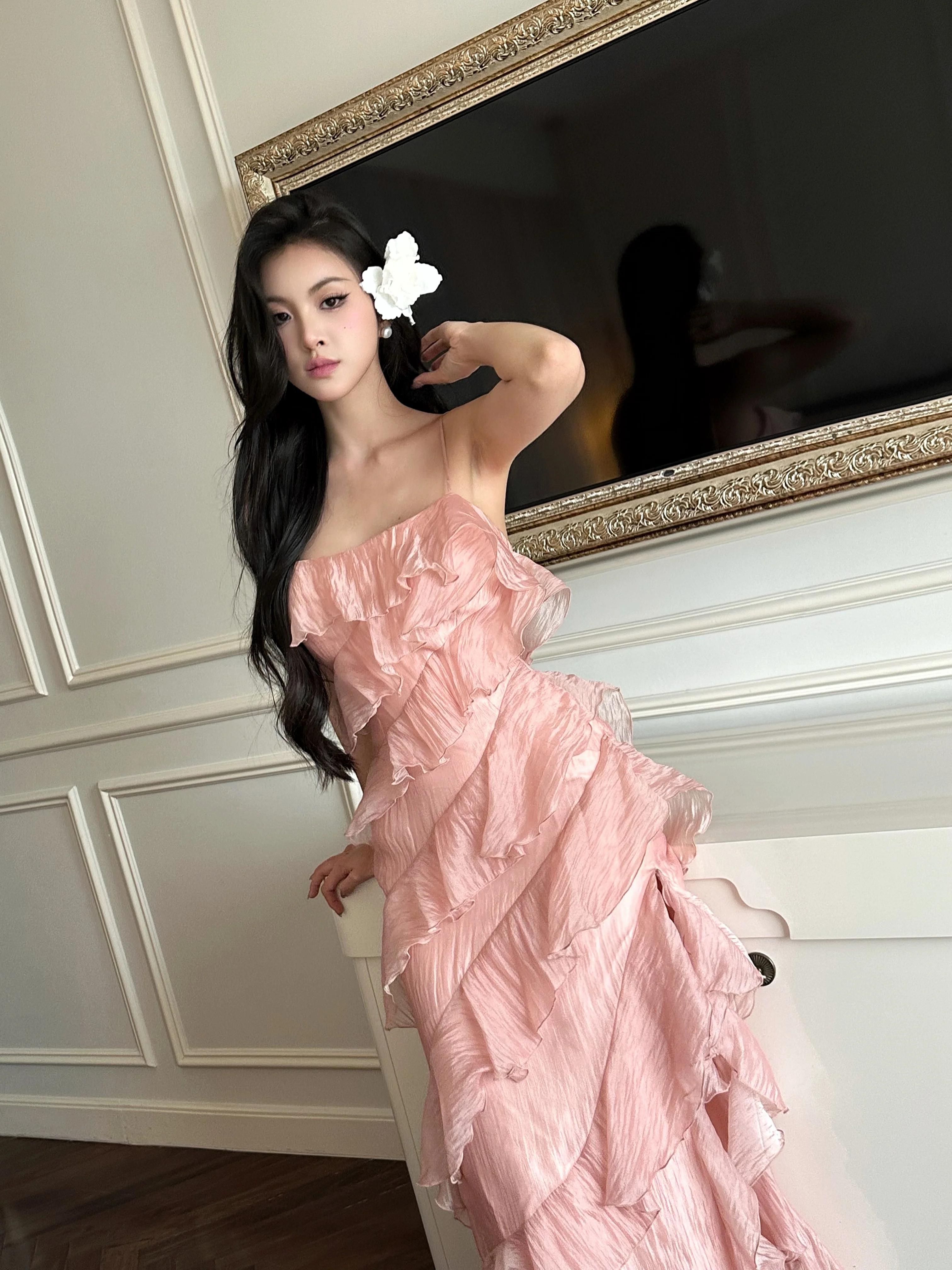ISABELLA DRESS - PINK - Image 8